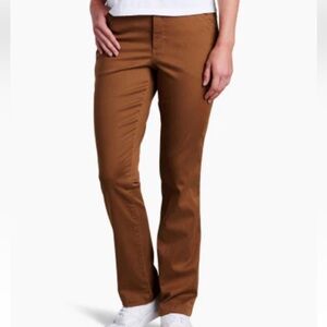 J. CREW Brown Chino Flared Leg  Pants Size 8 NWOT